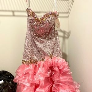 HOT PINK GOWN DRESS For Women or Girls